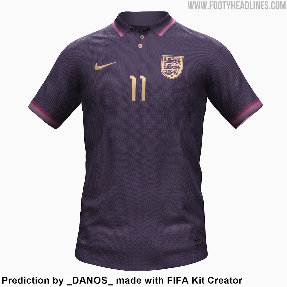 Nike England Euro 2024 Away Kit Prediction Based on Leaked Colors